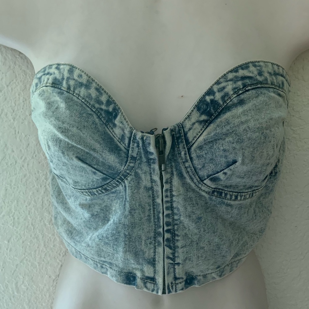 Urban Outfitters Jean Bra Top